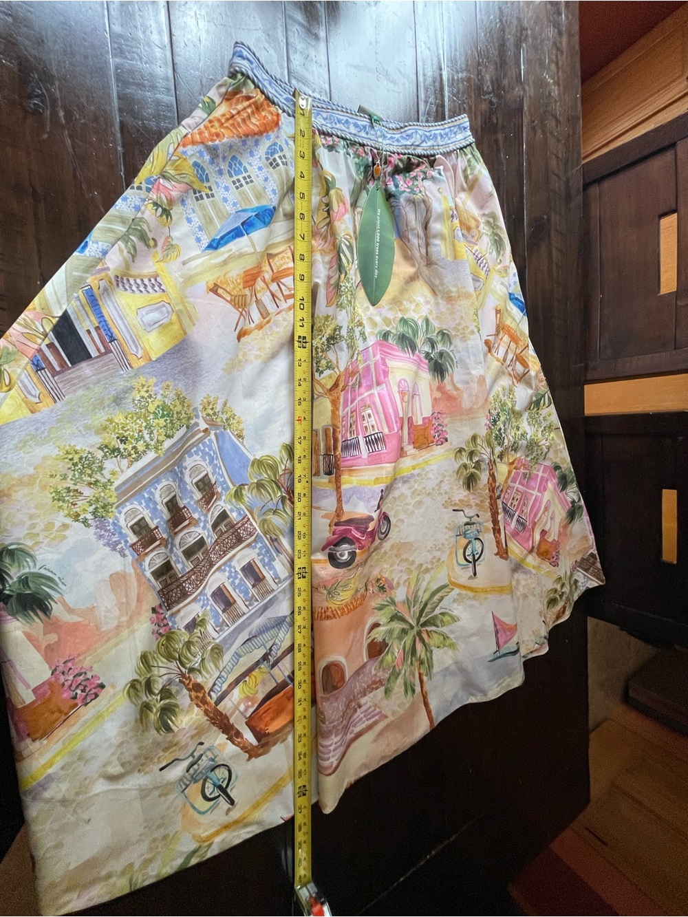 FARM Rio Scenic Pastel Multi-Color Maxi Skirt - Picture 15 of 16